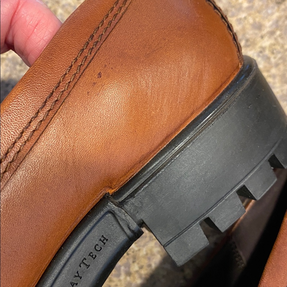 Ecco Modtray Penny Loafer Cognac EU 38 U.S. 7- 7.5 Leather (Shoes Only-No Box) - Picture 7 of 17